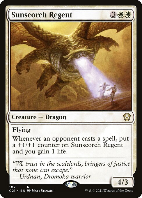 Sunscorch Regent (Commander 2021)