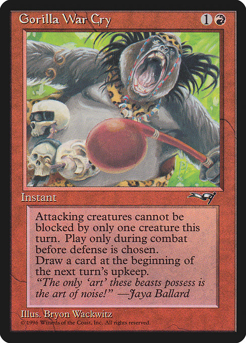 Gorilla War Cry (Alliances)