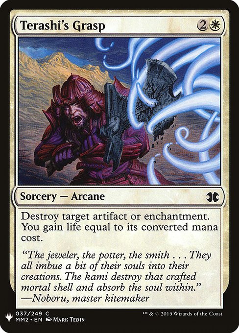 Terashi's Grasp (The List)