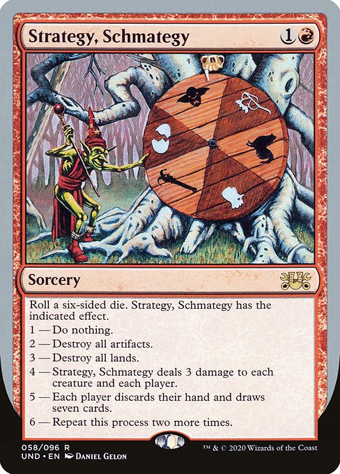 Strategy, Schmategy (Unsanctioned)