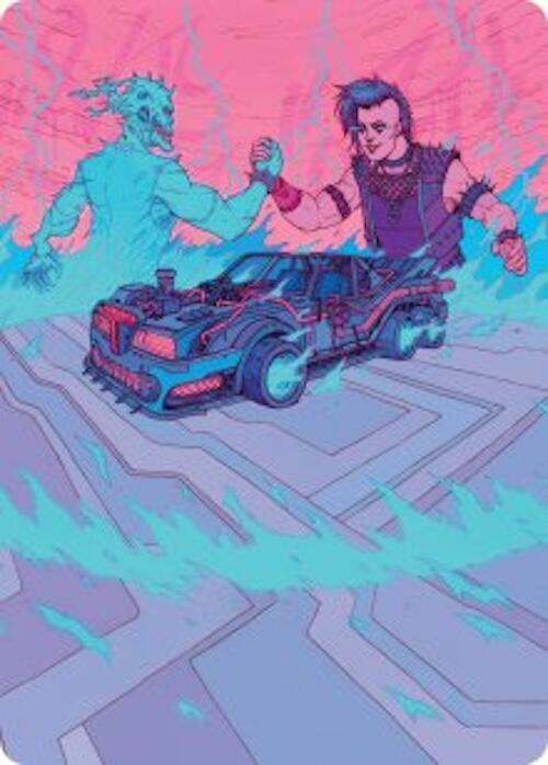 Demonic Junker // Demonic Junker (Aetherdrift Art Series)