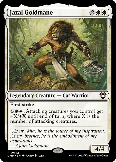 Jazal Goldmane (Commander Masters)