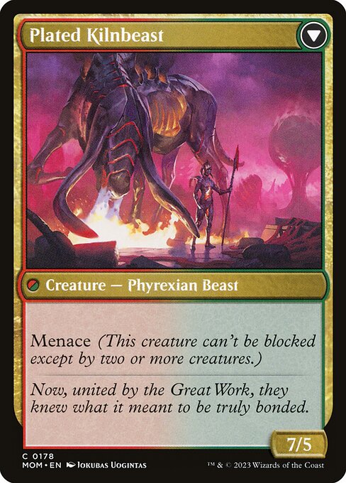 Bonded Herdbeast // Plated Kilnbeast (March of the Machine)