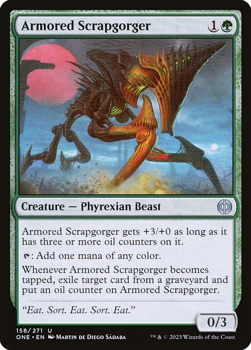 Armored Scrapgorger (Phyrexia: All Will Be One)