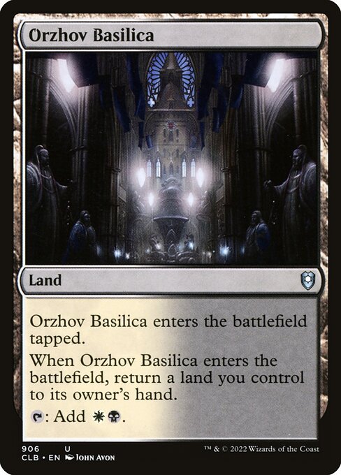 Orzhov Basilica (Commander Legends: Battle for Baldur's Gate)
