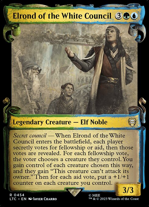 Elrond of the White Council (Tales of Middle-earth Commander)