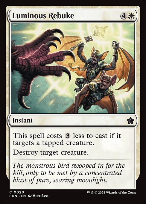 Luminous Rebuke (Foundations)