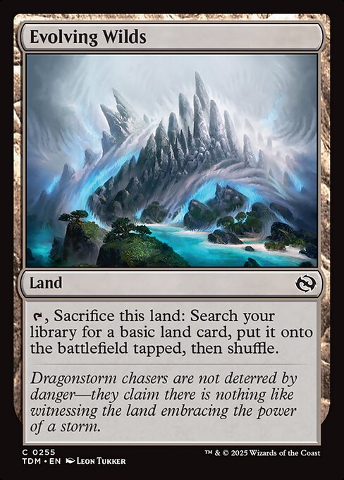 Evolving Wilds (Tarkir: Dragonstorm)