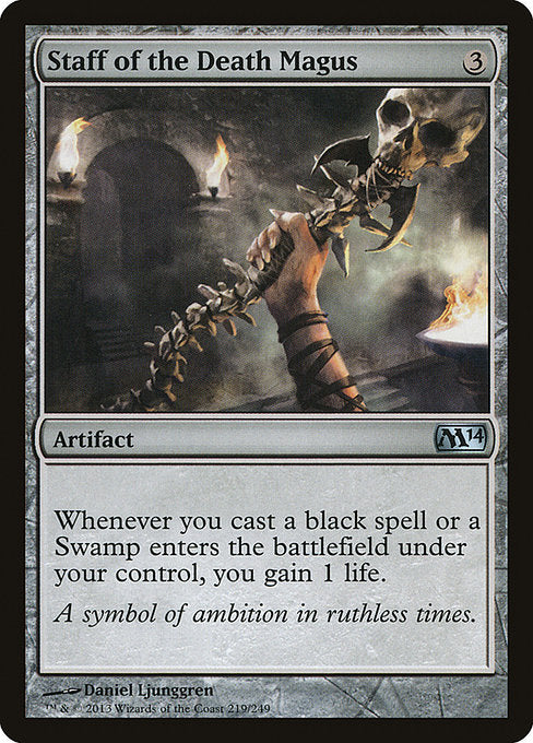 Staff of the Death Magus (Magic 2014)