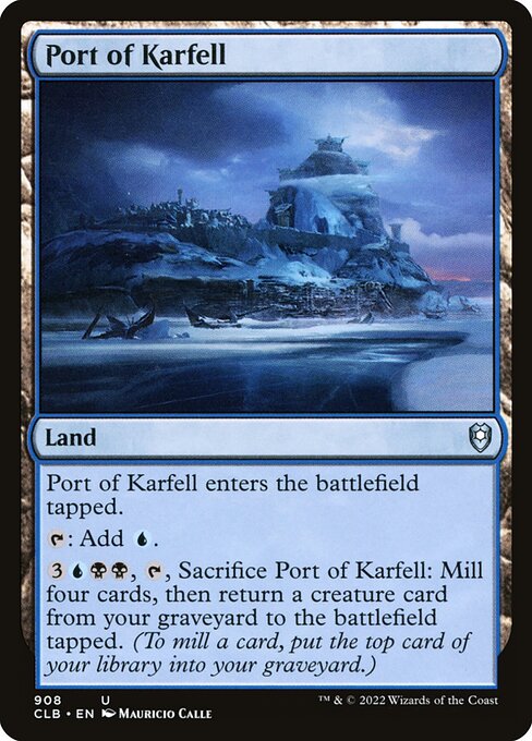 Port of Karfell (Commander Legends: Battle for Baldur's Gate)