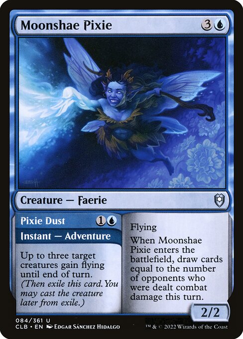 Moonshae Pixie // Pixie Dust (Commander Legends: Battle for Baldur's Gate)
