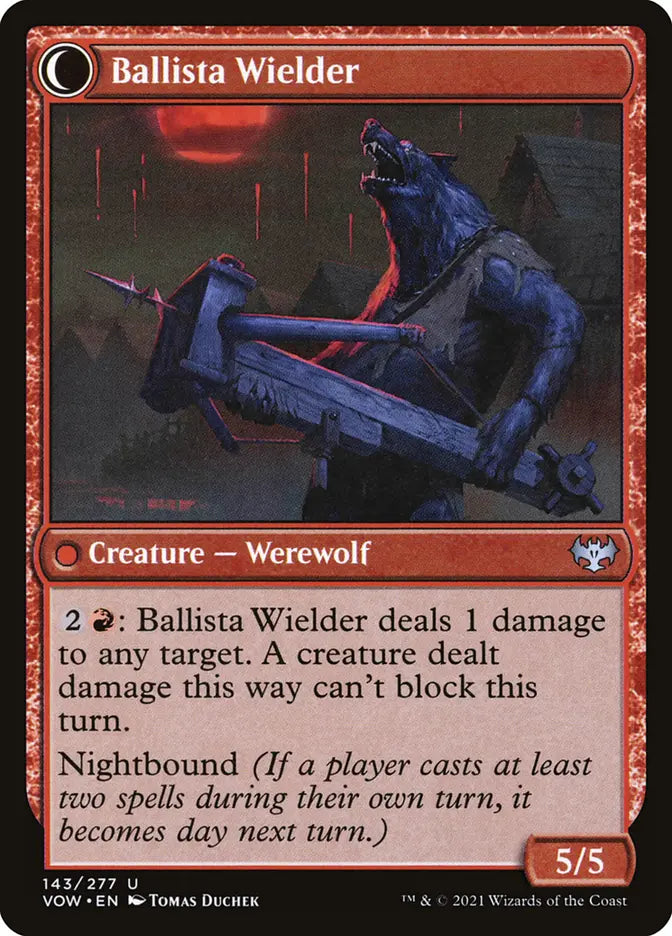 Ballista Watcher // Ballista Wielder (Innistrad: Crimson Vow)