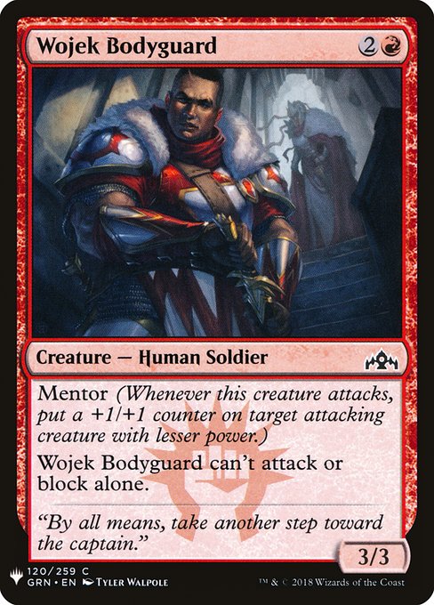 Wojek Bodyguard (The List)