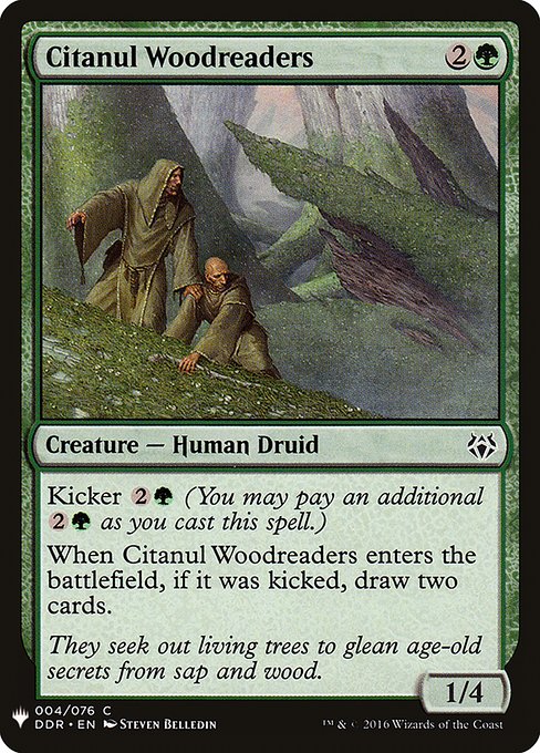 Citanul Woodreaders (The List)