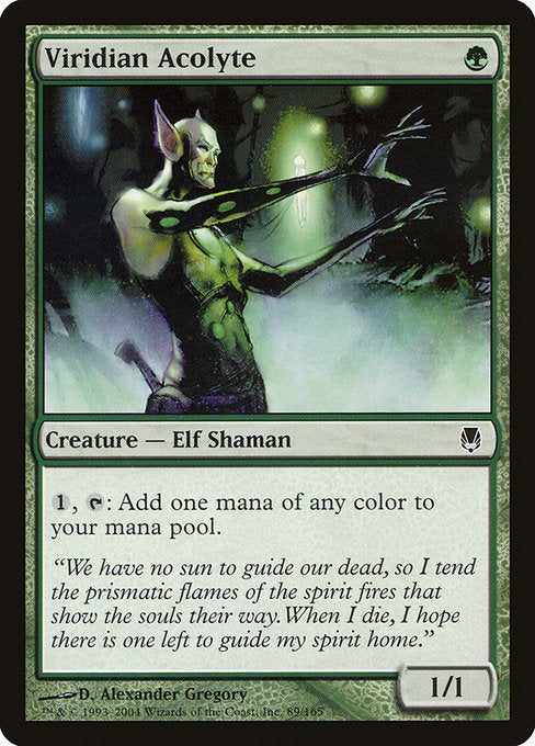 Viridian Acolyte (Darksteel)