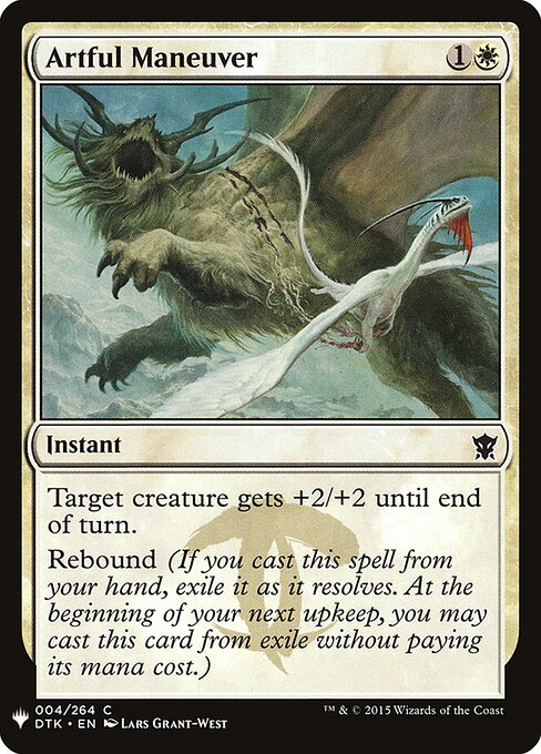 Artful Maneuver (The List)