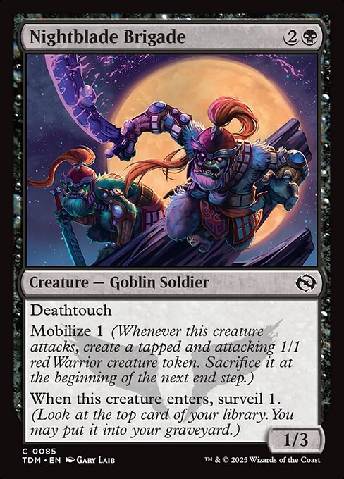 Nightblade Brigade (Tarkir: Dragonstorm)