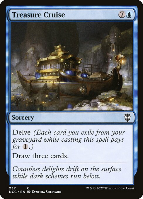 Treasure Cruise (New Capenna Commander)