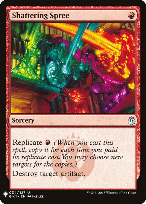 Shattering Spree (The List)