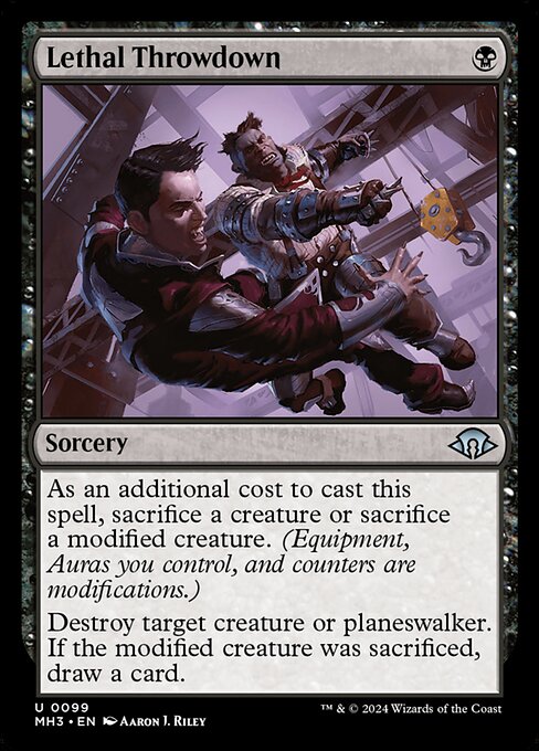 Lethal Throwdown (Modern Horizons 3)