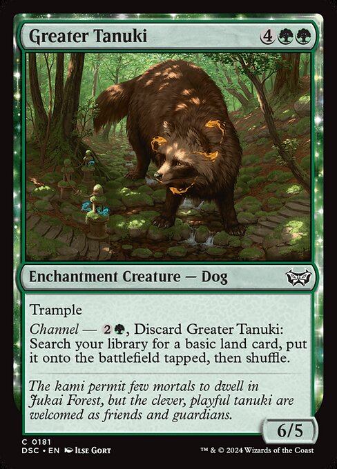 Greater Tanuki (Duskmourn: House of Horror Commander)