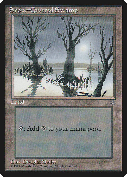 Snow-Covered Swamp (Ice Age)