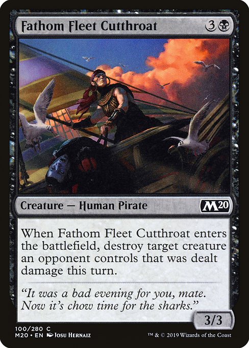Fathom Fleet Cutthroat (Core Set 2020)