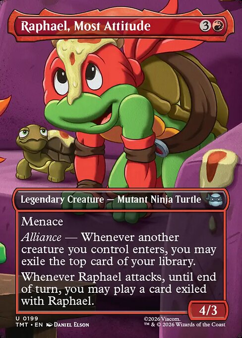 Raphael, Most Attitude (Teenage Mutant Ninja Turtles)