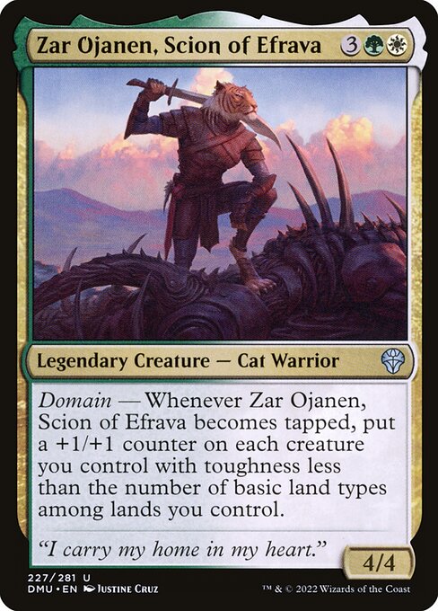 Zar Ojanen, Scion of Efrava (Dominaria United)