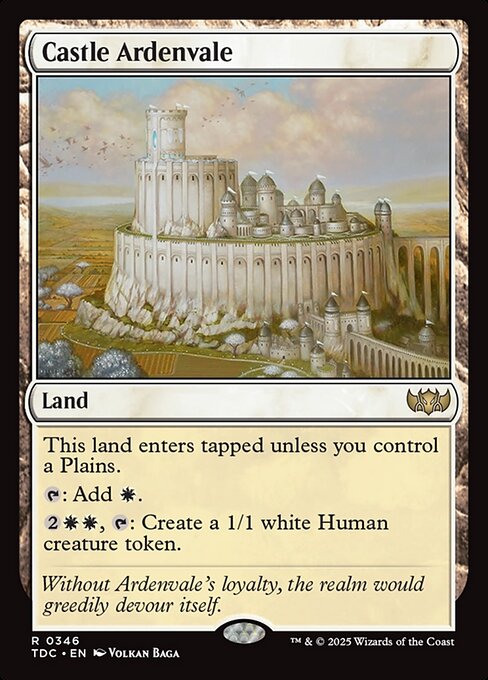 Castle Ardenvale (Tarkir: Dragonstorm Commander)