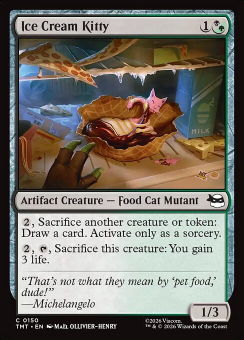 Ice Cream Kitty (Teenage Mutant Ninja Turtles)