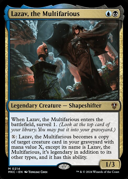 Lazav, the Multifarious (Murders at Karlov Manor Commander)