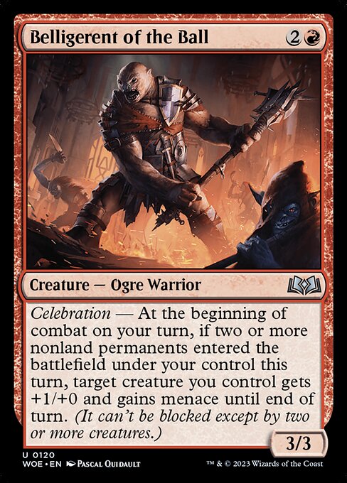 Belligerent of the Ball (Wilds of Eldraine)