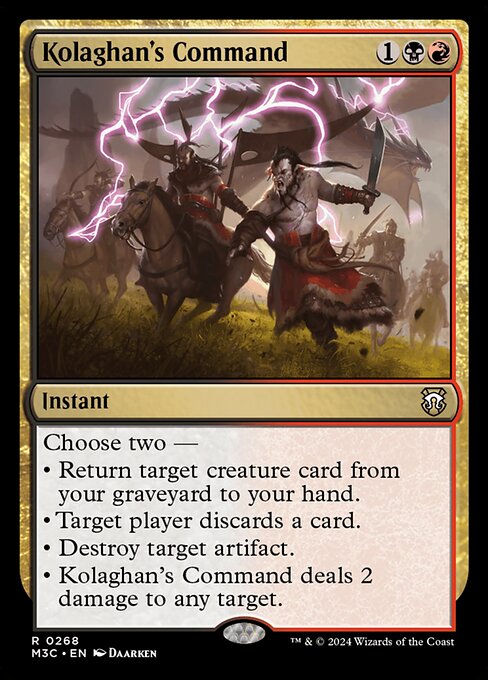 Kolaghan's Command (Modern Horizons 3 Commander)