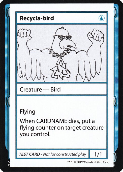 Recycla-bird (Mystery Booster Playtest Cards 2021)
