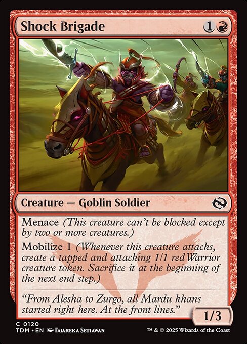 Shock Brigade (Tarkir: Dragonstorm)