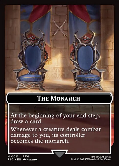 The Monarch (Final Fantasy Commander Tokens)