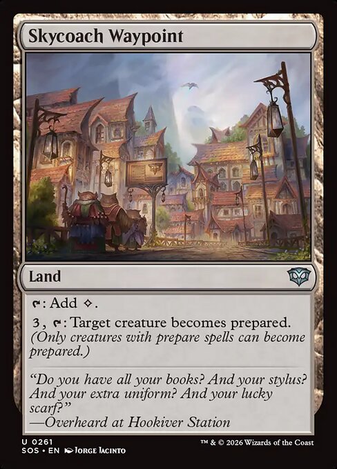 Skycoach Waypoint (Secrets of Strixhaven)