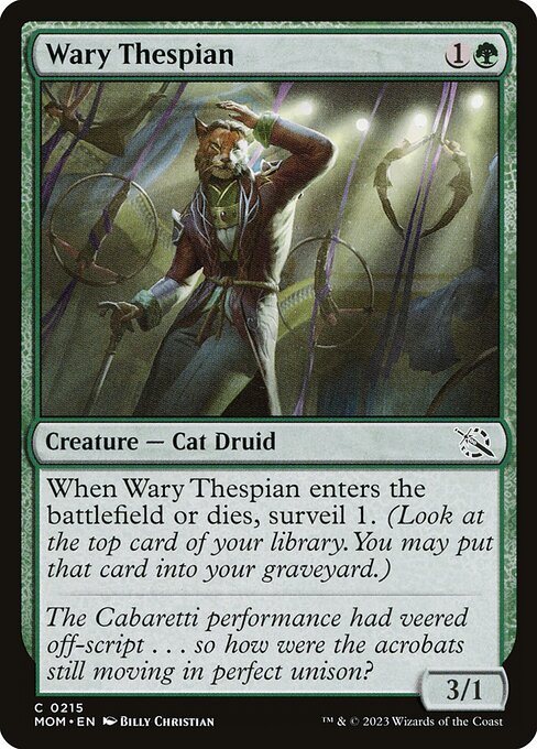 Wary Thespian (March of the Machine)