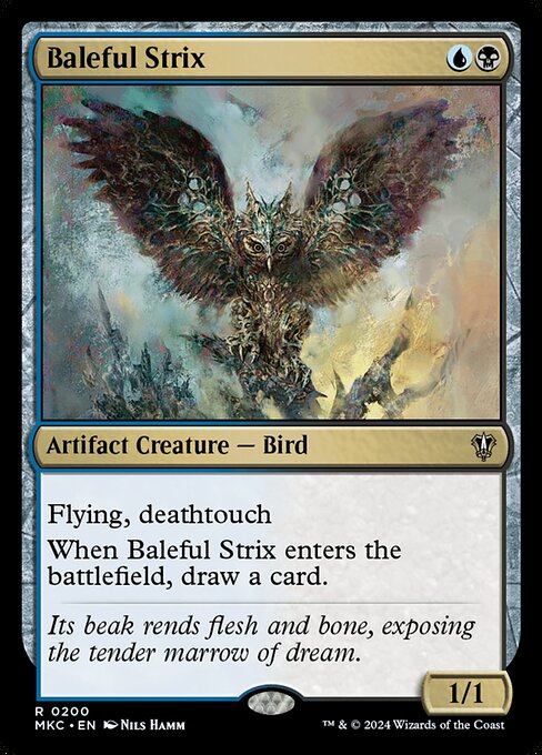 Baleful Strix (Murders at Karlov Manor Commander)