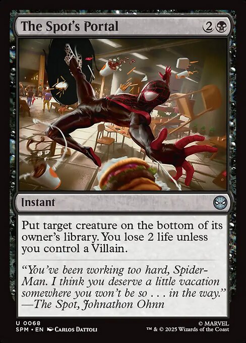 スポットのポータル（Marvel's Spider-Man）