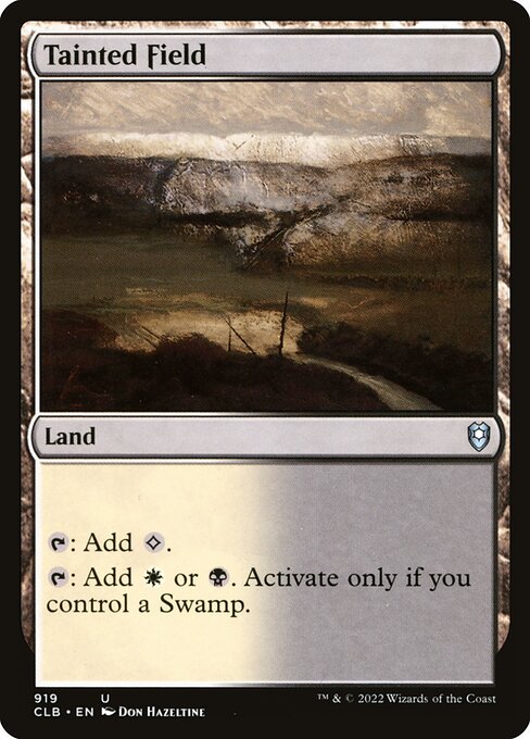 Tainted Field (Commander Legends: Battle for Baldur's Gate)