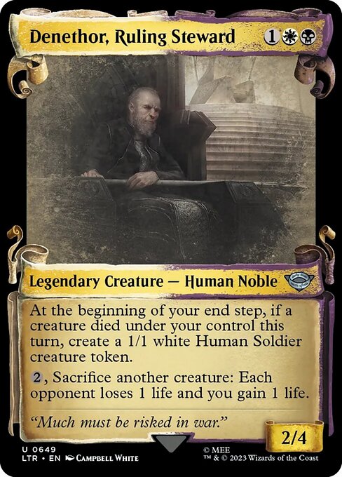 Denethor, Ruling Steward (The Lord of the Rings: Tales of Middle-earth)