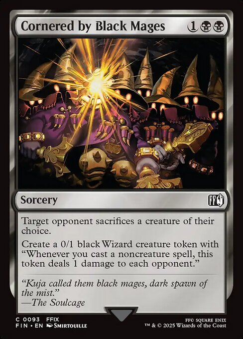 Cornered by Black Mages (Final Fantasy)
