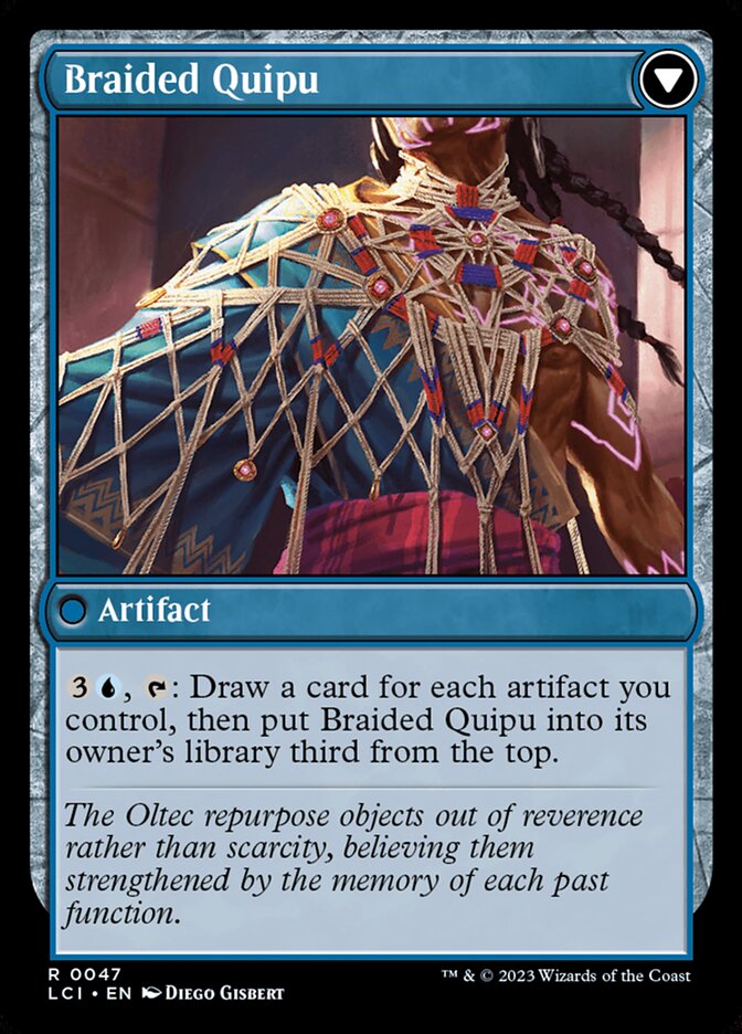 Braided Net // Braided Quipu (The Lost Caverns of Ixalan)