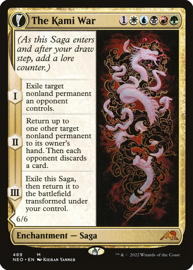 The Kami War // O-Kagachi Made Manifest (Kamigawa: Neon Dynasty)