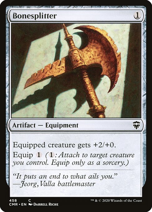 Bonesplitter (Commander Legends)