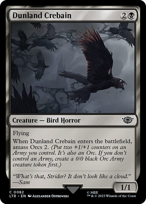 Dunland Crebain (The Lord of the Rings: Tales of Middle-earth)