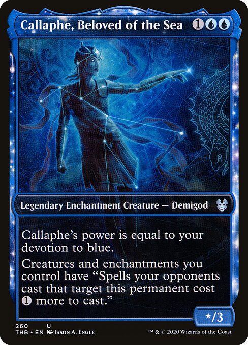 Callaphe, Beloved of the Sea (Theros Beyond Death)