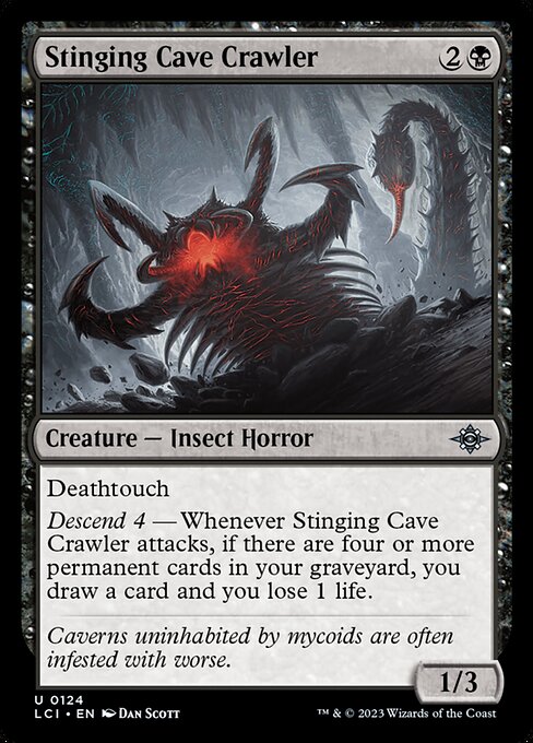Stinging Cave Crawler (The Lost Caverns of Ixalan)